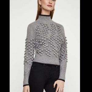 BCBG Maxazria Popcorn Stitch Sweater Sz M